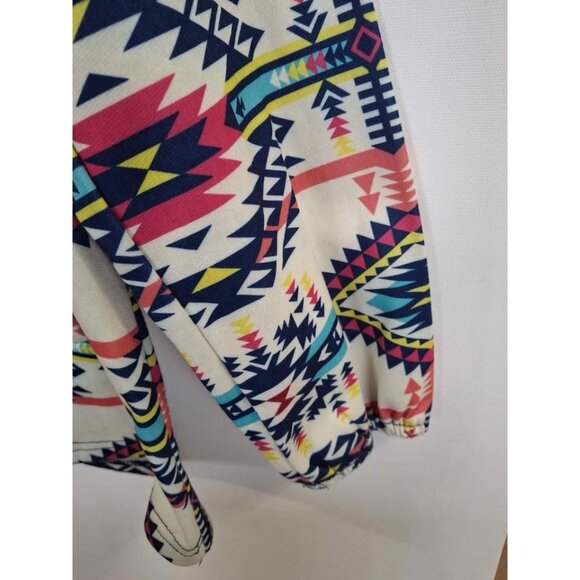 Misslook Womens Aztec Print Hoodie Sweatshirt L - Picture 4 of 8
